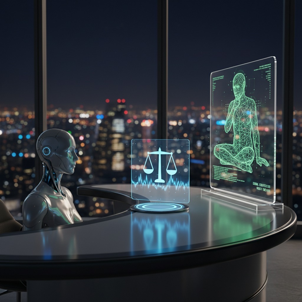 robot-bust-justice-hologram