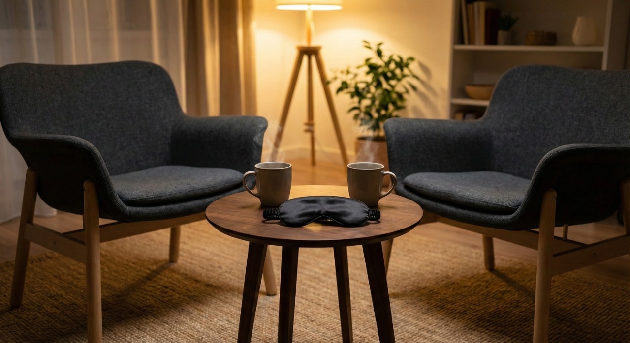 meeting-setup-with-satin-blindfold