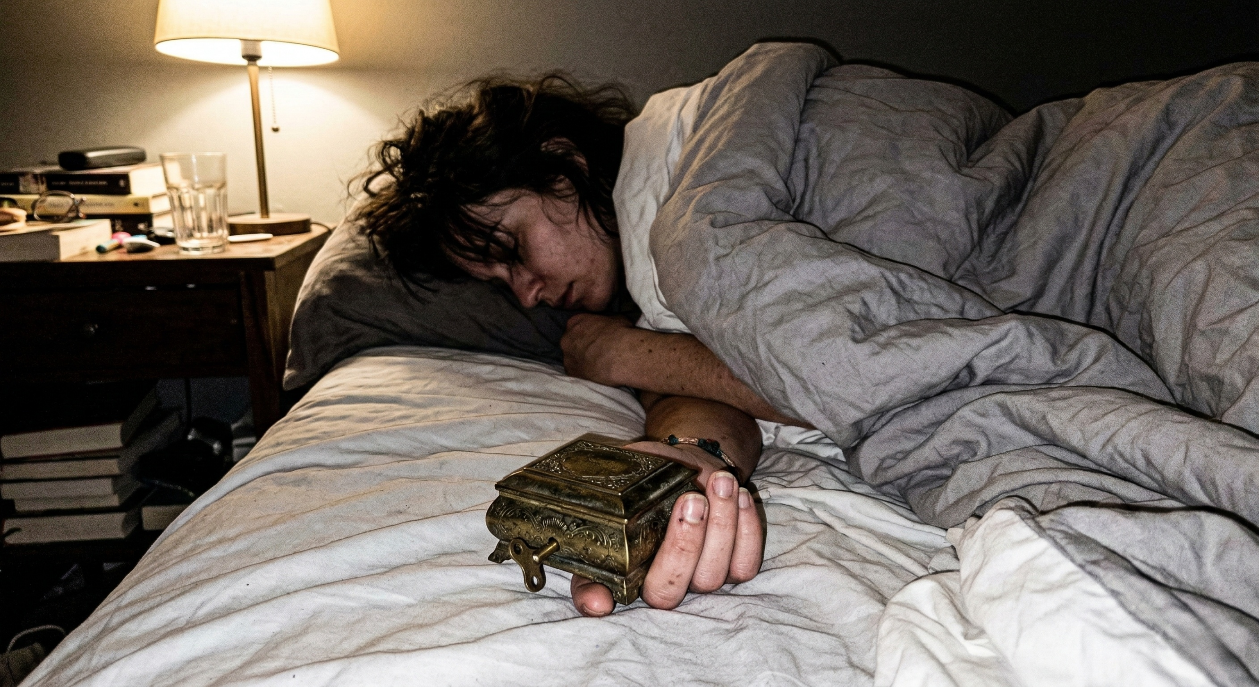 trong-man-hand-wrapping-soft-blanket-around-little