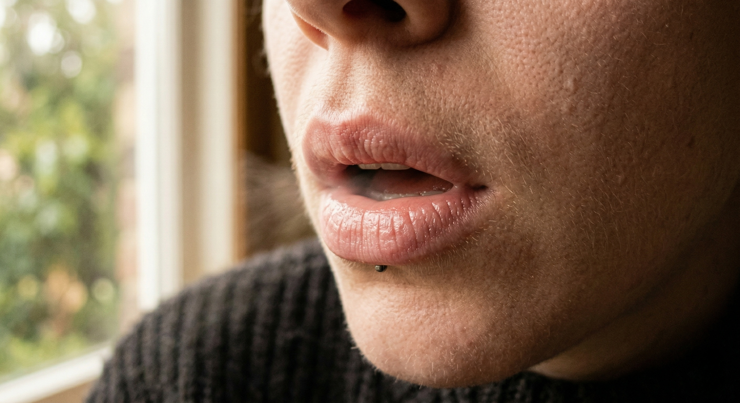 macro-iphone-photo-of-finger-touching-clear-oil-drop