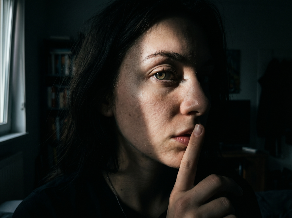 iphone-ugc-photo-of-face-in-shadow-finger-to-lips-texture